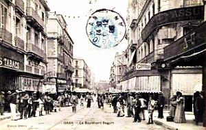 3007- Oran - Boulevard Seguin - 1906